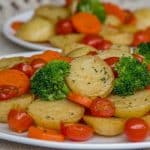 Marjoram enhances roasted vegetables and stews